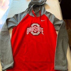Nike Therma Fit Ohio State Buckeyes Women’s Small Hoodie Sweatshirt